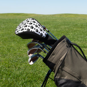 Funda Para Palo De Golf Patrón de traza, trineos de perro, pinturas de tra