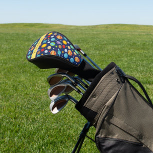 Funda Para Palo De Golf Patrón espacial, planetas, estrellas, cosmos, tu n