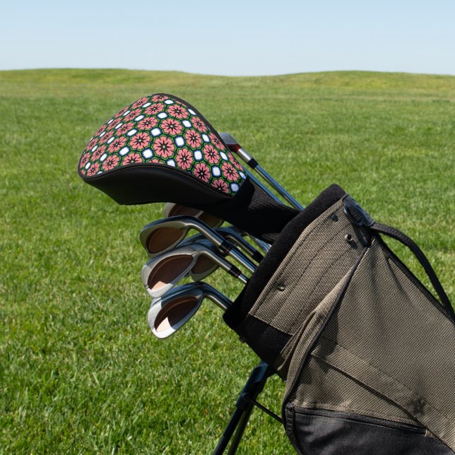 Funda Para Palo De Golf Patrón Floral (In Situ)