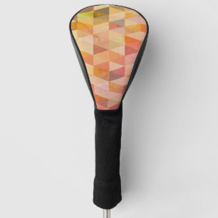 Funda Para Palo De Golf Patrón geométrico de triángulo suave