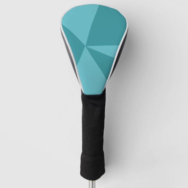 Funda Para Palo De Golf Patrón geométrico de triángulos (Anverso)
