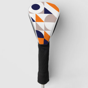 Funda Para Palo De Golf Patrón geométrico inspirado en Bauhaus