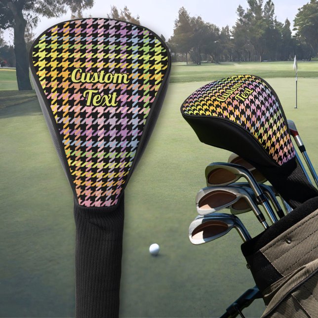 Funda Para Palo De Golf Patrón Houndstap de arco iris (Subido por el creador)
