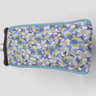 Funda Para Palo De Golf Patrón sin costura de Columbines