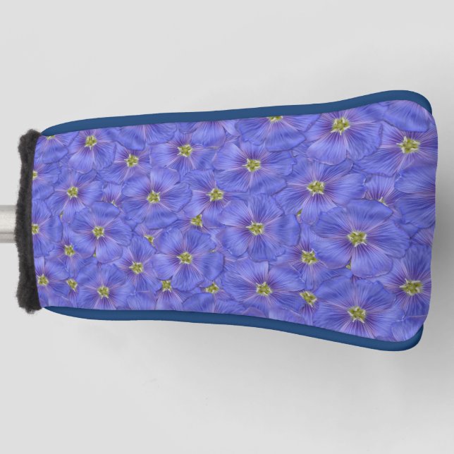 Funda Para Palo De Golf Patrón sin foco azul (Anverso)