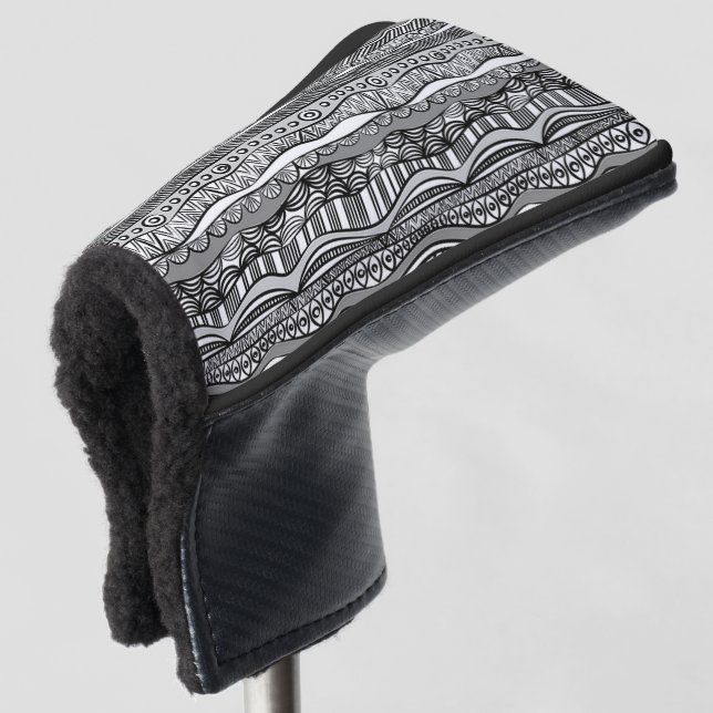 Funda Para Palo De Golf Patrón tribal (Anverso 3/4)