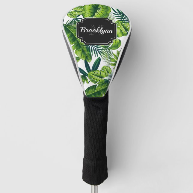 Funda Para Palo De Golf Patrón tropical (Anverso)