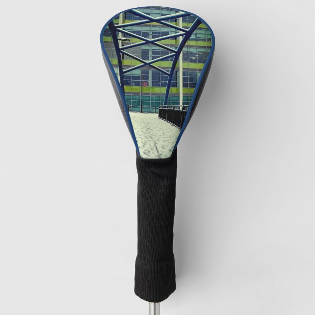 Funda Para Palo De Golf Patrón verde (Anverso)