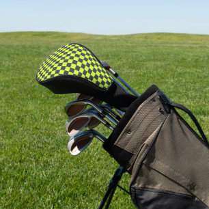 Funda Para Palo De Golf Patrón Verde y Gris vibrante