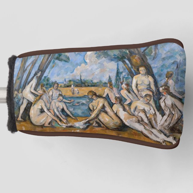 Funda Para Palo De Golf Paul Cezanne - Los grandes bañistas (Anverso)
