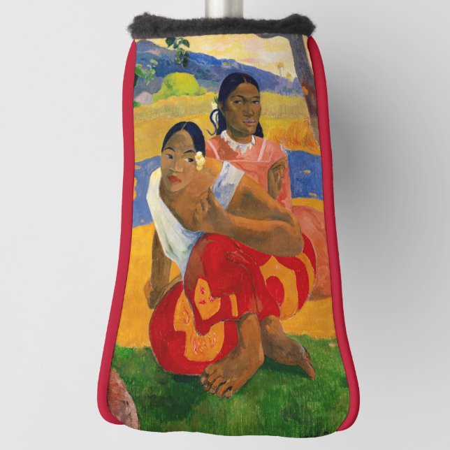 Funda Para Palo De Golf Paul Gauguin - ¿Cuándo Te Casarás? (Girar 90)