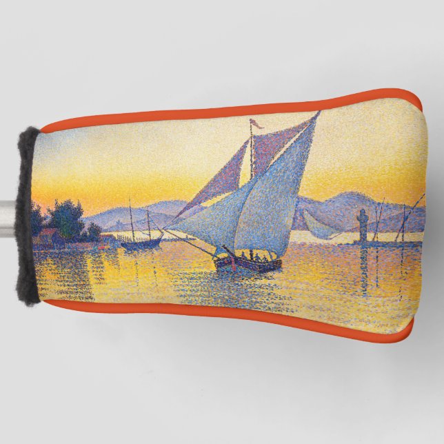 Funda Para Palo De Golf Paul Signac - El puerto al atardecer, Opus 236 (Anverso)