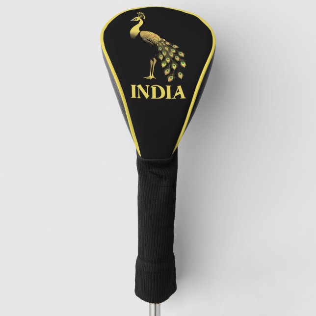 Funda Para Palo De Golf Pavo India Ave Nacional (Anverso)