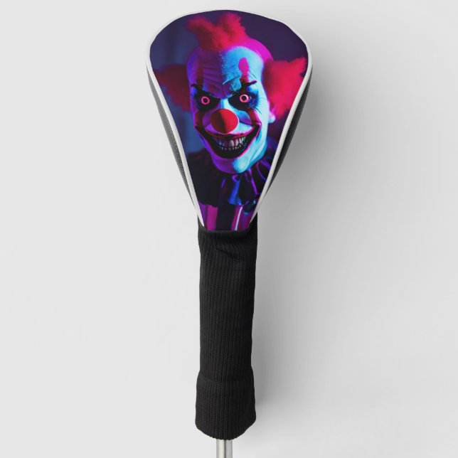 Funda Para Palo De Golf payaso temible (Anverso)