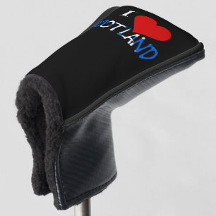 Funda Para Palo De Golf Pcnt sobre la superposición de I Heart Scotland