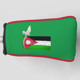 Funda Para Palo De Golf Peace Dove Palenstine Watermelon