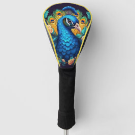 Funda Para Palo De Golf Peacock Con Rosas De Engranaje