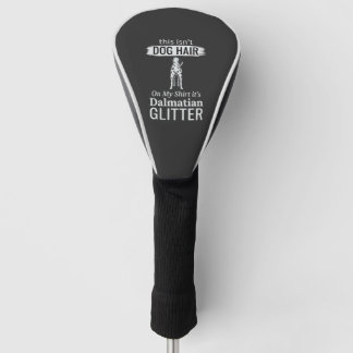 Funda Para Palo De Golf Pelo de perro dálmata brillo divertido mascota