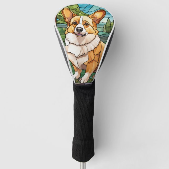 Funda Para Palo De Golf Pembroke Welsh Terrier (Anverso)