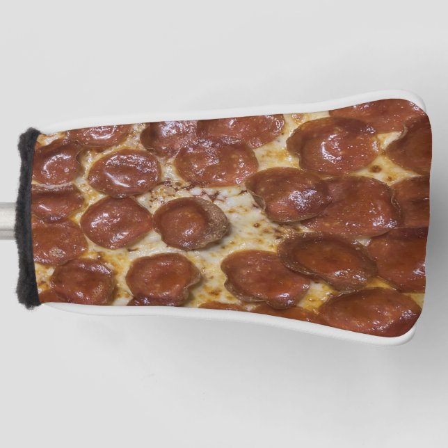 Funda Para Palo De Golf Pepperoni Pizza (Anverso)