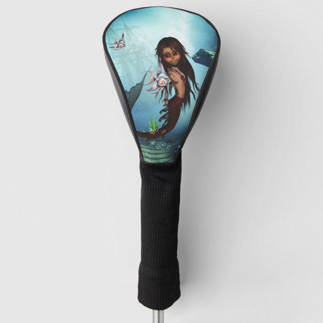 Funda Para Palo De Golf Pequeña sirena (Anverso)