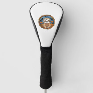 Funda Para Palo De Golf perezoso, Halloween, octubre, otoño, Día de Acción