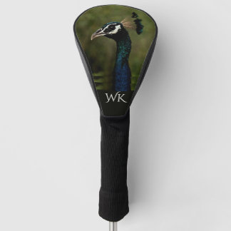 Funda Para Palo De Golf Perfil de las Iniciales Peacock