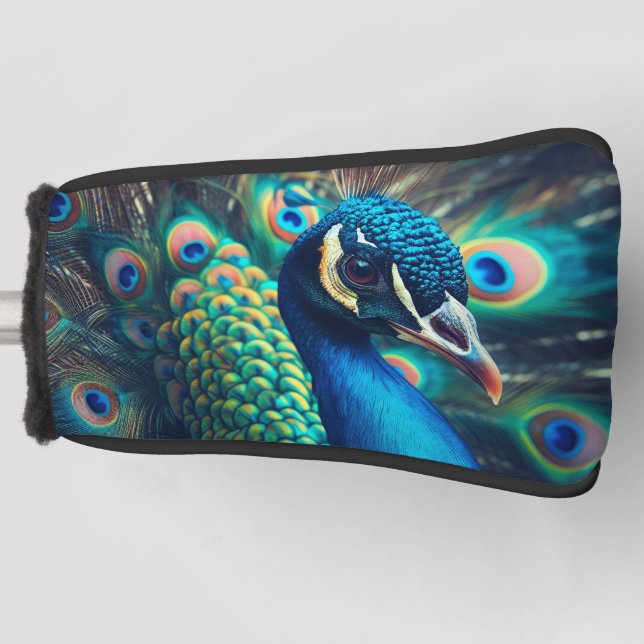 Funda Para Palo De Golf Perfil de Peacock (Anverso)