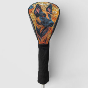 Funda Para Palo De Golf Perro belga malinois