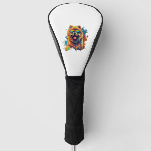 Funda Para Palo De Golf Perro Chow Perro chino Raza por una Chow Chow