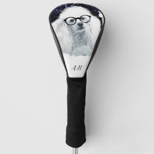 Funda Para Palo De Golf Perro de cangrejo monogramado