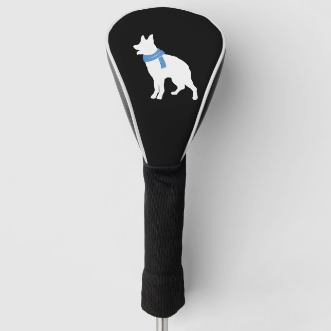 Funda Para Palo De Golf Perro de ganado australiano (Anverso)