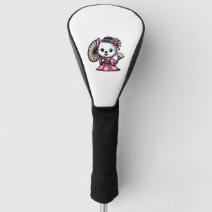 Funda Para Palo De Golf Perro de los territorios blancos de la región mont