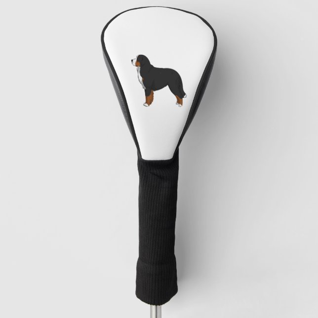 Funda Para Palo De Golf Perro de montaña 2 de Bernese (Anverso)