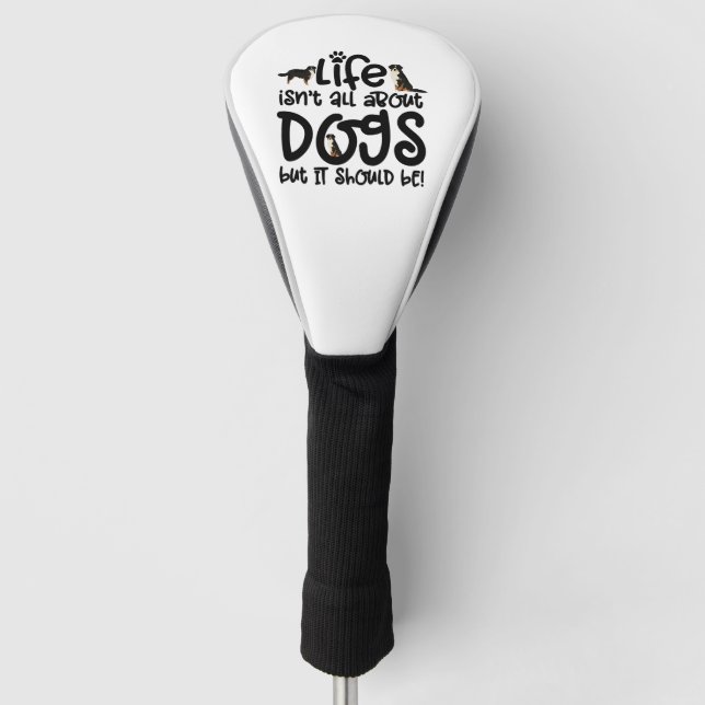 Funda Para Palo De Golf Perro de montaña de Bernese (Anverso)