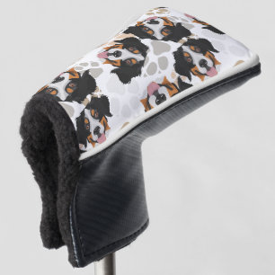 Funda Para Palo De Golf Perro de montaña de Bernese del modelo de las