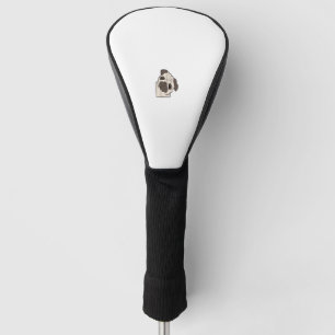 Funda Para Palo De Golf Perro de pug cutáneo buscando desde un picón diver
