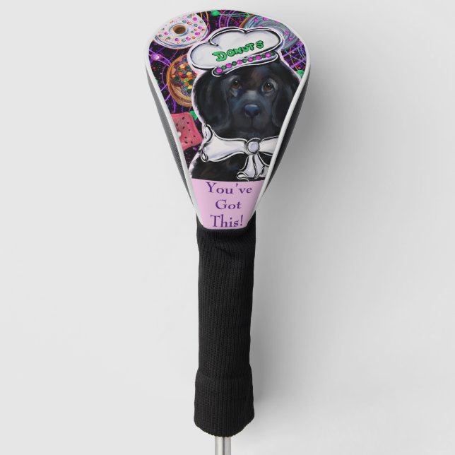 Funda Para Palo De Golf Perro de Terranova (Anverso)