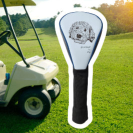 Funda Para Palo De Golf Perro dorado