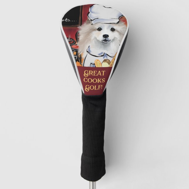 Funda Para Palo De Golf Perro esquimal americano (Anverso)