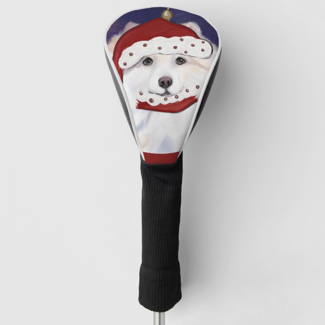 Funda Para Palo De Golf Perro Esquimal Americano (Anverso)