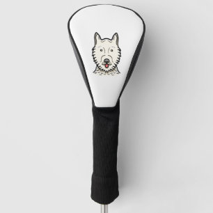 Funda Para Palo De Golf Perro esquimal americano