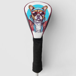 Funda Para Palo De Golf Perro francés de Bulldog