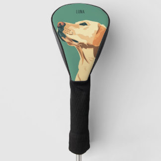 Funda Para Palo De Golf Perro recuperador de Labrador