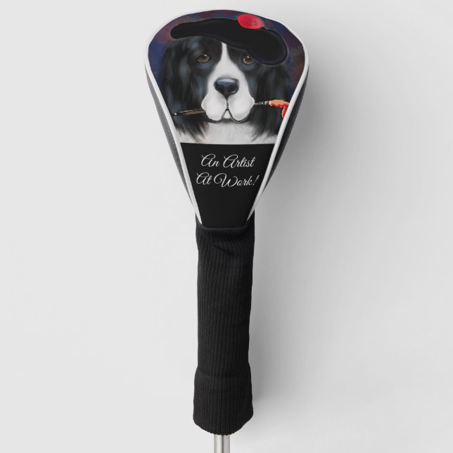 Funda Para Palo De Golf Perro Terranova (Anverso)