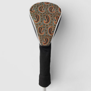 Funda Para Palo De Golf Persa Oriental, Patrón Paisley Turco