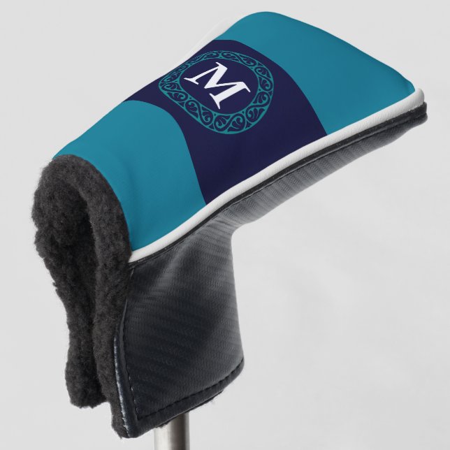 Funda Para Palo De Golf Personaliza la cubierta inicial de la cabeza de go (Anverso 3/4)