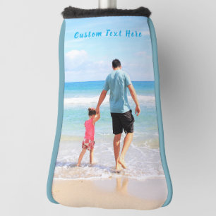 Funda Para Palo De Golf Personaliza tu foto Personalizado de cubierta de c