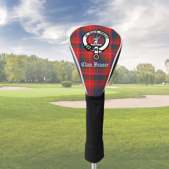 Funda Para Palo De Golf Personalizable Clan Fraser Escudo Badge & Tartan (Subido por el creador)