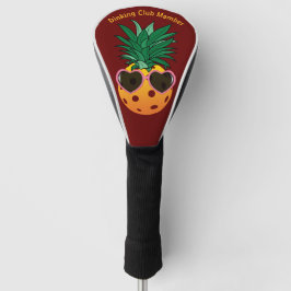 Funda Para Palo De Golf Personalizable Club de empobrecimiento, piña de bo